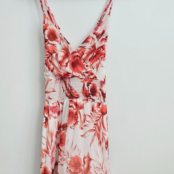 Venus Floral Island  Fairy Whimsy Asymmetrical Hem Milkmaid. - Picture 1 of 13